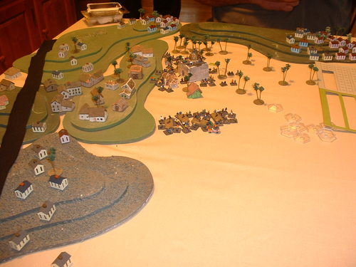 View towards settlements